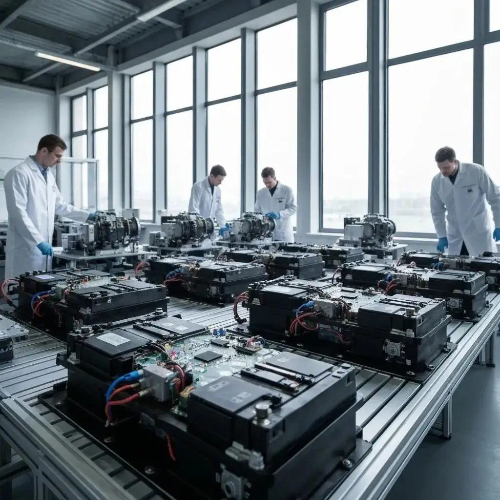 Automotive – Werkstoffprüfung für Fahrzeugindustrie | ASO 4 Laborumgebung mit modernen Prüfständen für Materialanalysen, geeignet für die Qualitätssicherung in der Automobilindustrie.